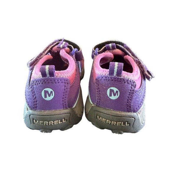 Merrell Hydro H2O Hiker Sandals Kids 8M Purple Pink Excellent Condition - Picture 3 of 9